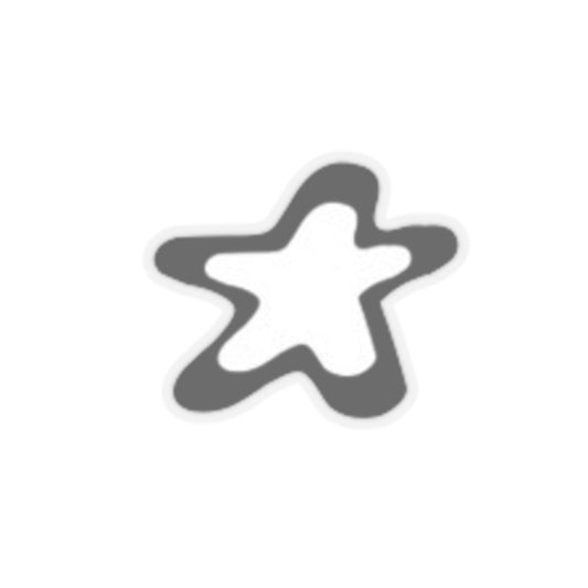 Star Logo Kiss-Cut Stickers